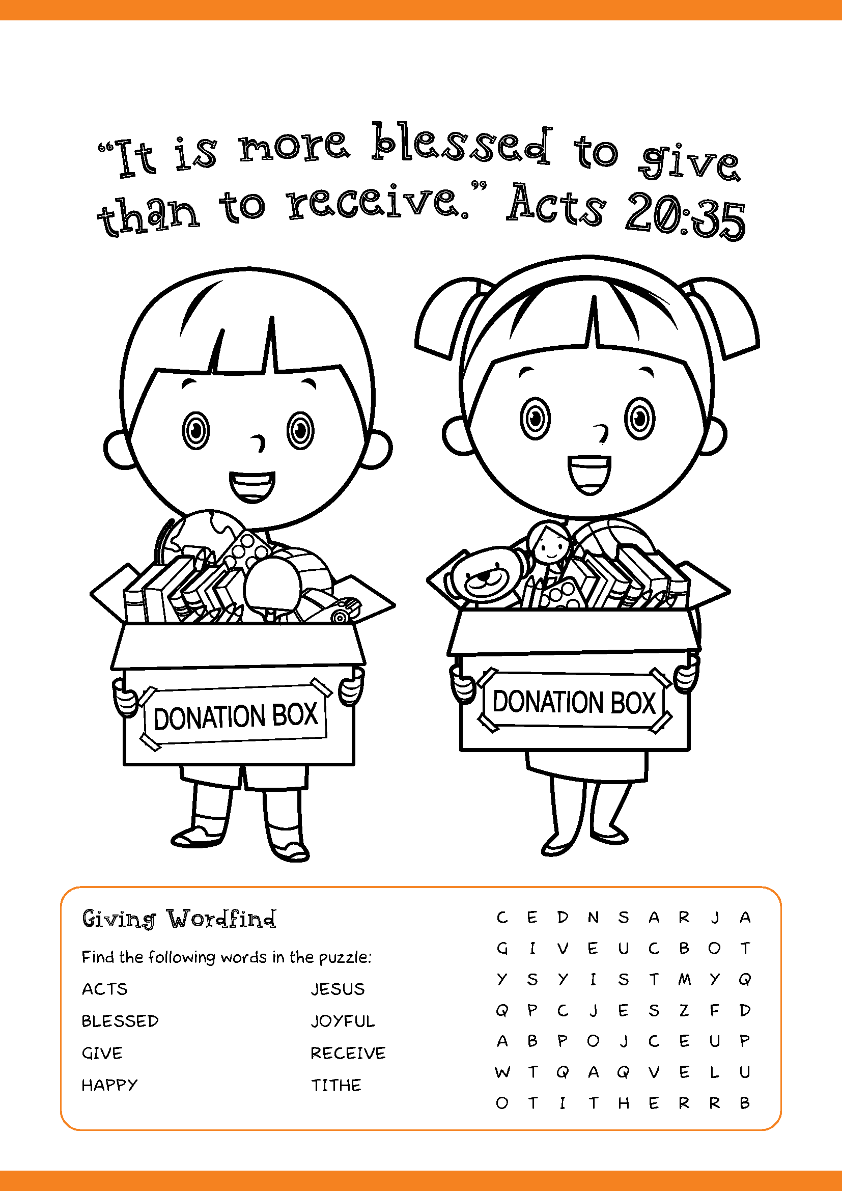 Steward Of My Treasure Kids Activity Sheets Stewardship Steward Of My Treasure Kids Activity Sheets Stewardship